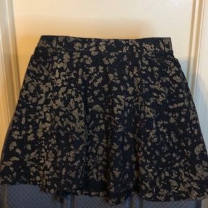 Forever 21 Distress print skater skirt
